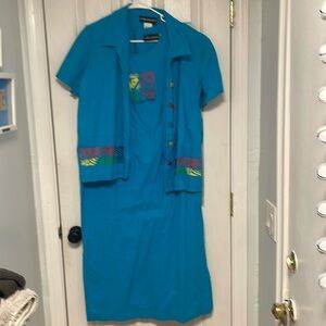 Ladies dress with jacket